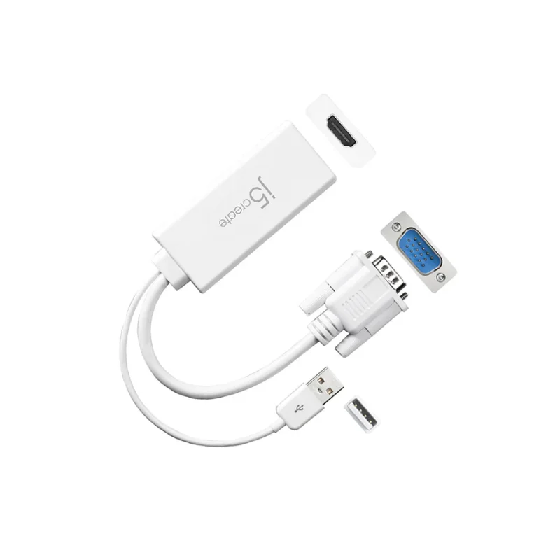 j5create_VGA To HDMI Video Audio Adapter_ JDA214