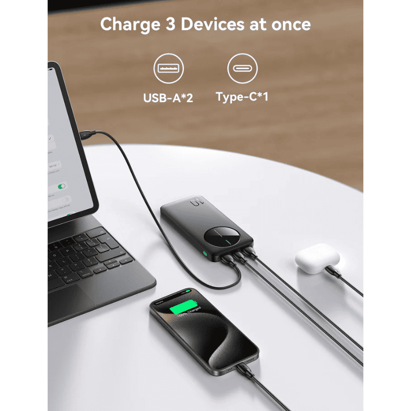 JOYROOM Power Bank 10000mAh 2.4A LED JR-PBF12