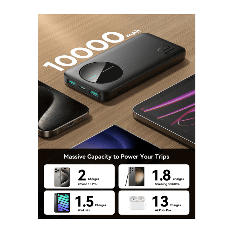 JOYROOM Power Bank 10000mAh 2.4A LED JR-PBF12