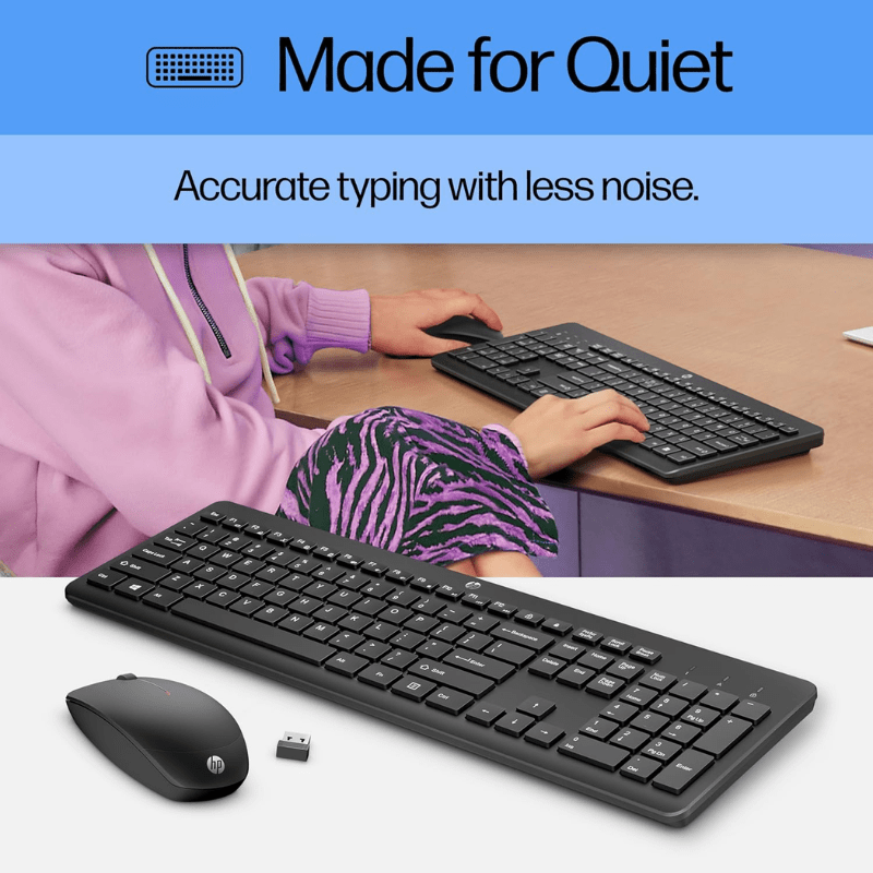 ماوس إتش بي KBD COMBO WL230 18H24AA-ABV 