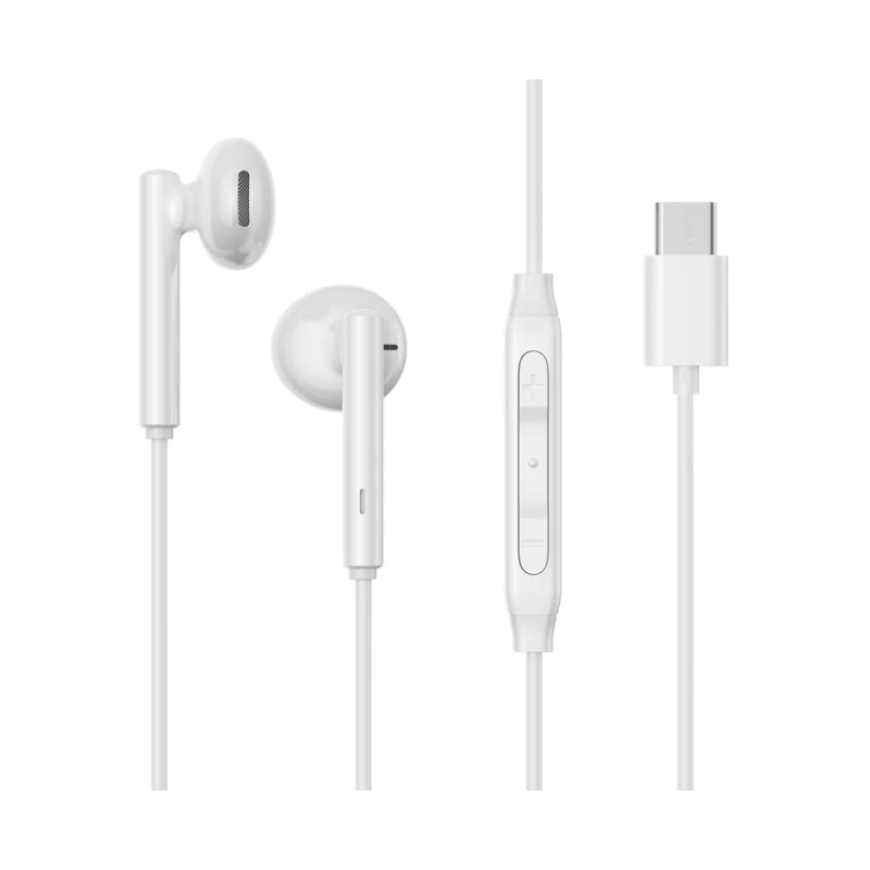 JOYROOM Earphones TYPE C Wired White JR EC05