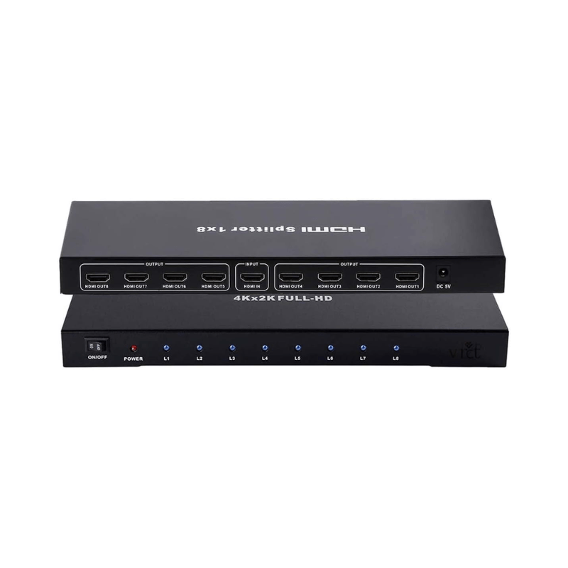 Lava 8-Port HDMI Splitter