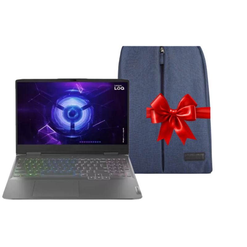 Lenovo LOQ 15IRX9 intel core i7-13650HX-16GB-SSD 512 GB-RTX 4050 6GB-15.6 FHD 144Hz-Luna ضمان سنتين