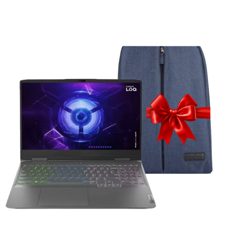 Lenovo LOQ  Gaming Laptop – Intel Core i7-13650HX, 16GB DDR5, 512GB SSD, RTX 4050 6GB, 15.6″ FHD 144Hz ضمان سنتين