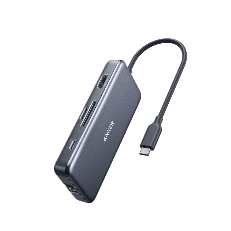Anker Premium 7 IN 1 USB-C Hub Gray A8352HA1