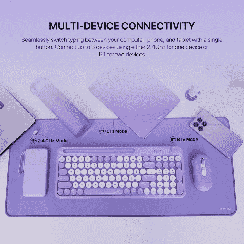 مجموعة FANTECH WK899 اللاسلكية متعددة الأجهزة
