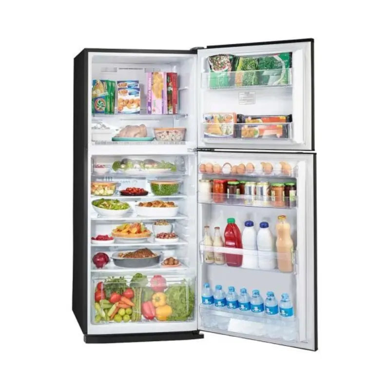 Tornado Black 2 Door Refrigerator  Model RF 40FTX BK