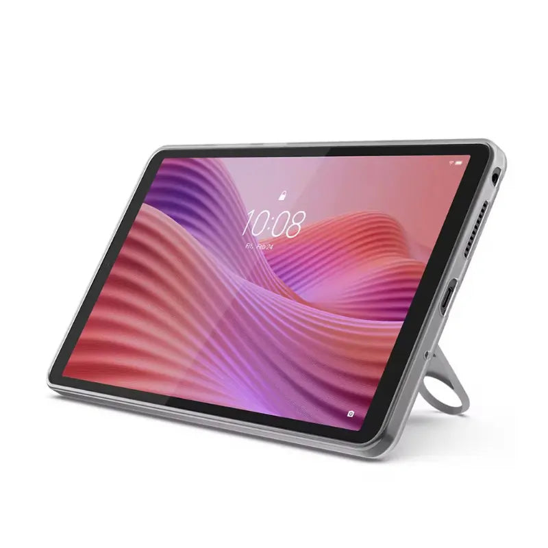 Lenovo Tab One Tablet Single SIM (128GB / 4GB Ram / 8.7 Inch / 4G LTE) With Clear Case - Luna Gray