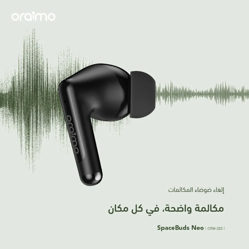 Oraimo SpaceBuds Neo OTW 323  Black