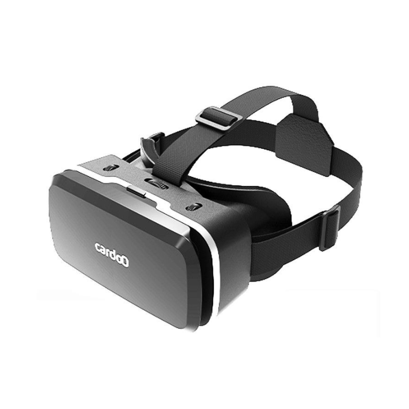 CardoO VR Box Go VR Glasses with Built-in Headset, Black - CEGVRH04