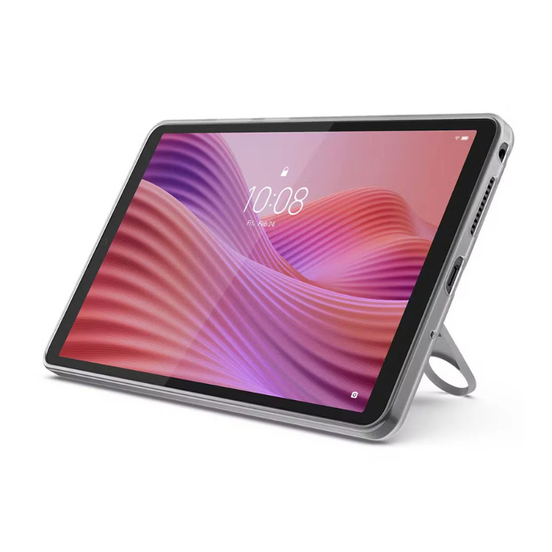 Lenovo Tab One Tablet Single SIM (128GB / 4GB Ram / 8.7 Inch / 4G LTE) With Clear Case - Luna Gray