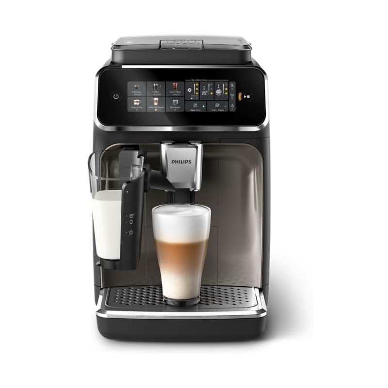PHILIPS 3300 Series Fully Automatic Espresso Macchine 3347 Black chrome