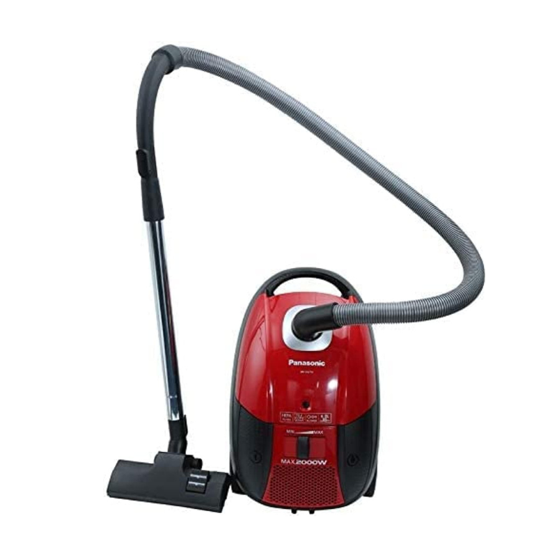 Panasonic Bagged Vacuum Cleaner 2000W – RED – MC-CG713 (international warranty)