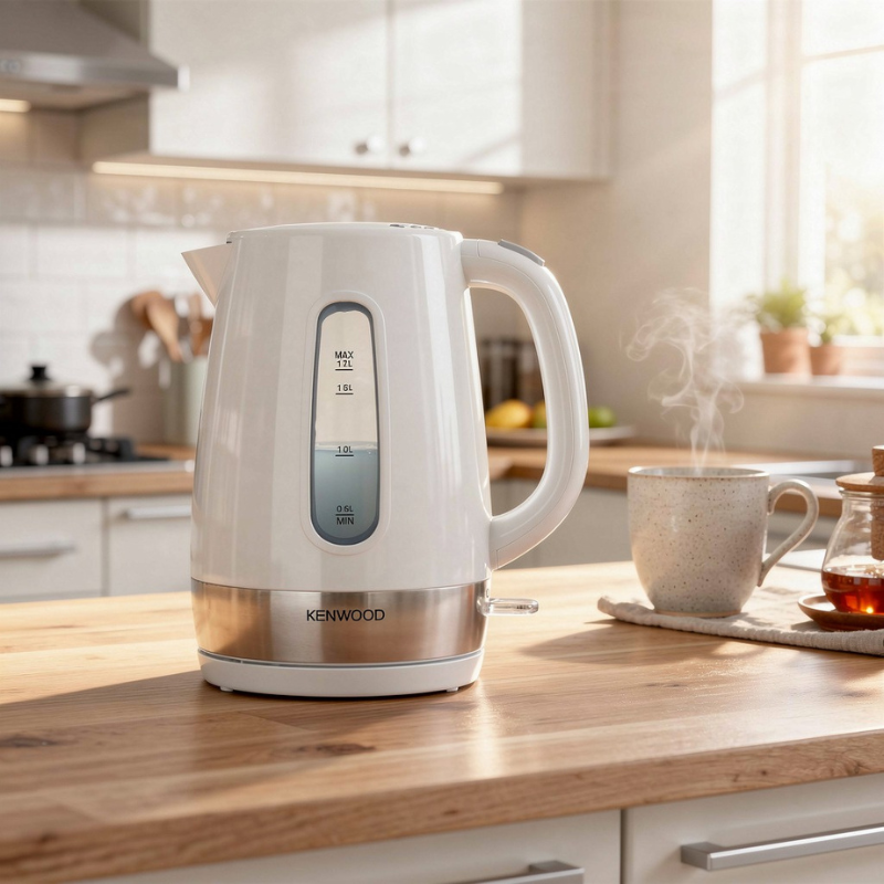 Kenwood Kettle 1.7 Litter 2200 w Plastic white  ZJP01