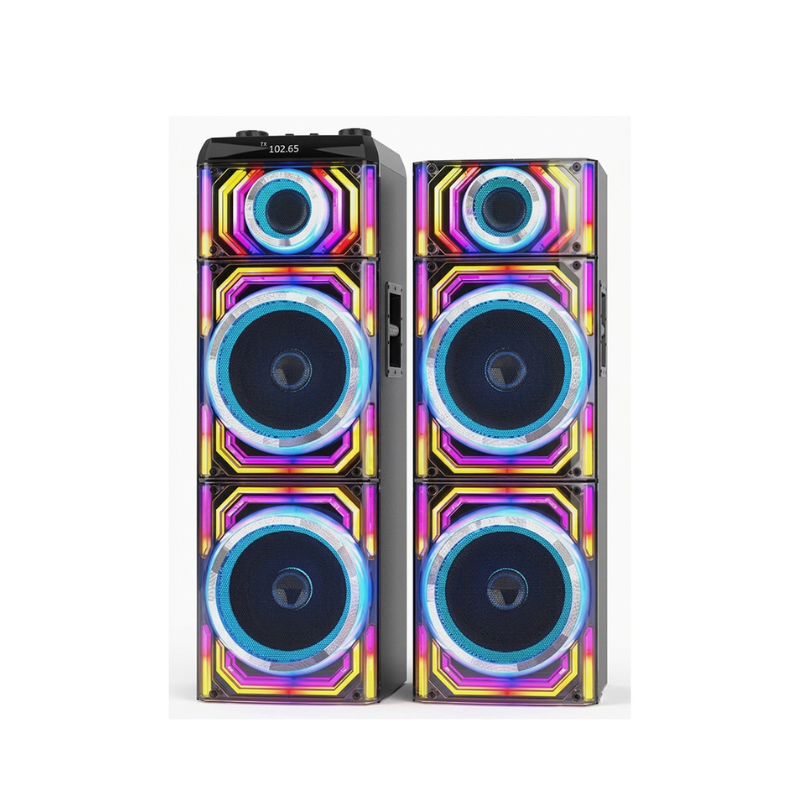 SubWoofer LAVAST 1230D Plastic 2.012Inch x4USBRF MEQBTLED