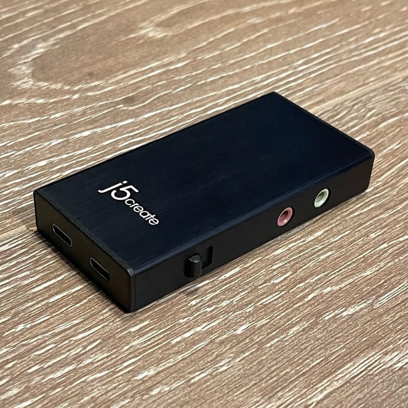 j5create_Live Video Capture With Power Delivery ( HDMI-4K+ Type-C*2+3.5mm Audio Jack )_ JVA02