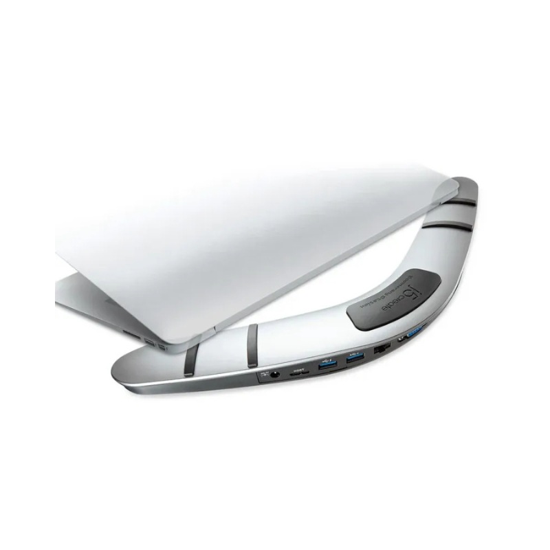 j5create_Boomerang Station( USB3.0*4 + HDMI-4K + VGA+ Audio + Ethernet )_ JUD481