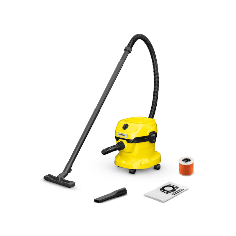 Karcher -WD 2 Plus  1000 W Tank 12 L Cable 4.0m Suction Hose 1.8 m