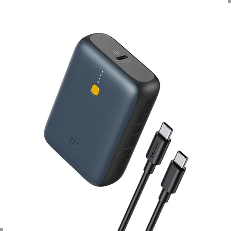 VOLTME Hypercore 10K Pro Ultra-Compact 10000mAh Power Bank 30W Fast Charging  Dual Output  Digital LED Display  Flight Friendly
