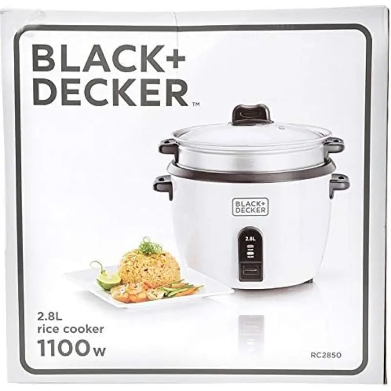 Black & Decker 2.8 Liter Rice Cooker - RC 2850 ( international warranty )