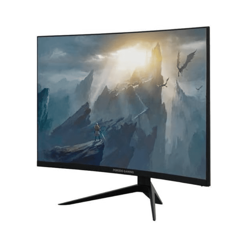 Porodo Gaming Wide Screen Gaming Monitor 32  165Hz - Black