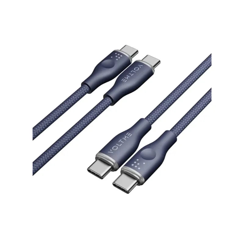Voltme Powerlink Rugg Double Nylon Cable Type C to Type C 3A - 1.8M (60W)