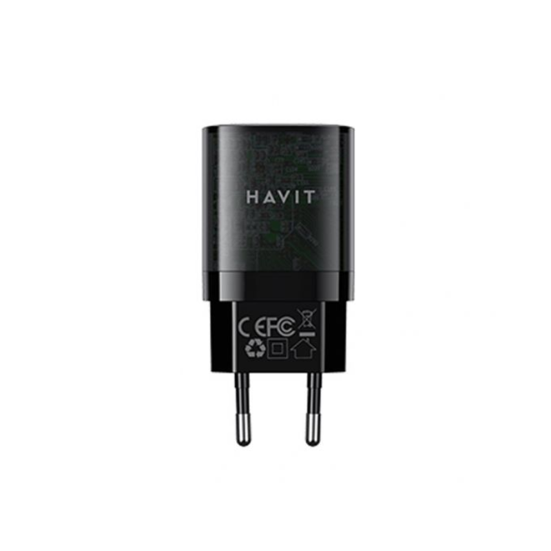 HAVIT Wall charger black Mobile series - UC303 EU