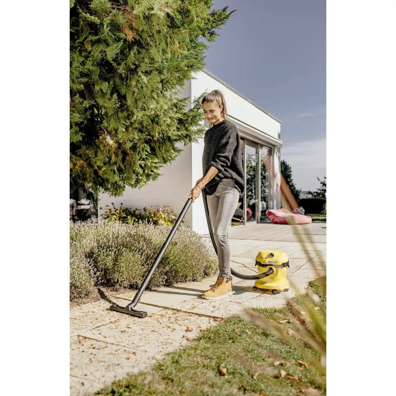 Karcher -WD 2 Plus  1000 W Tank 12 L Cable 4.0m Suction Hose 1.8 m