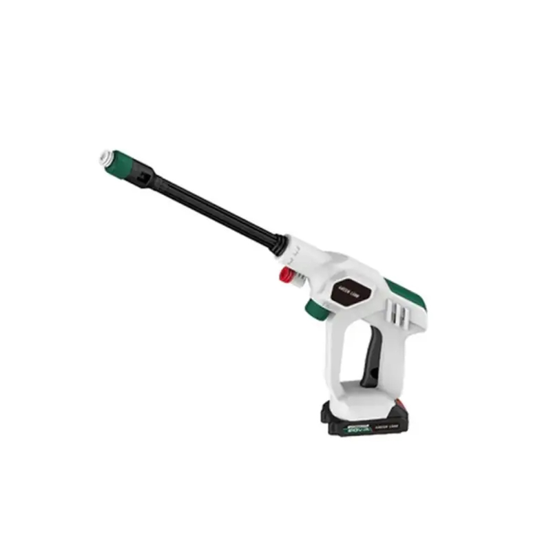 Green Lion Wireless Pressure Wash Gun 130W 2000mAh - White