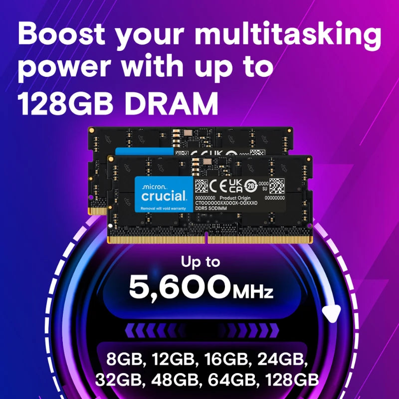 ram cruucial ddr5 - 5600 16GB