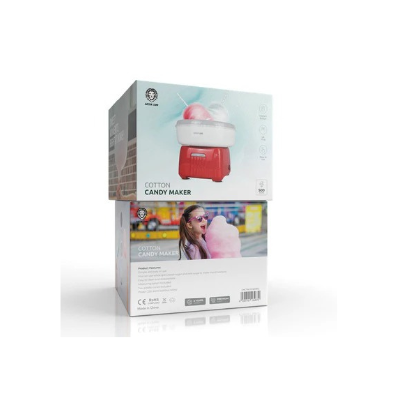 Green lion cotton candy maker 500w