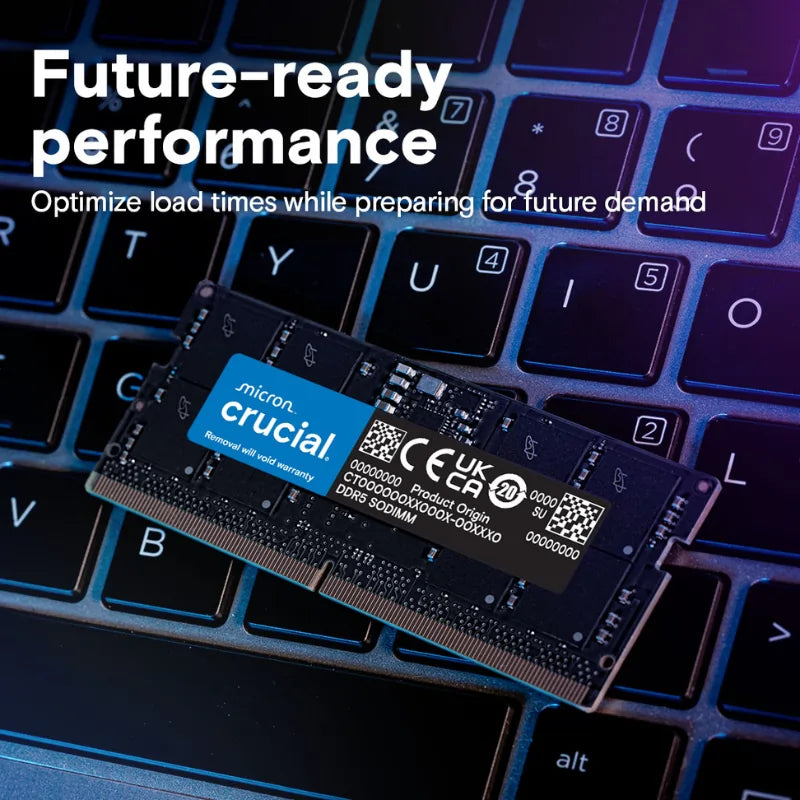 ram cruucial ddr5 - 5600 16GB