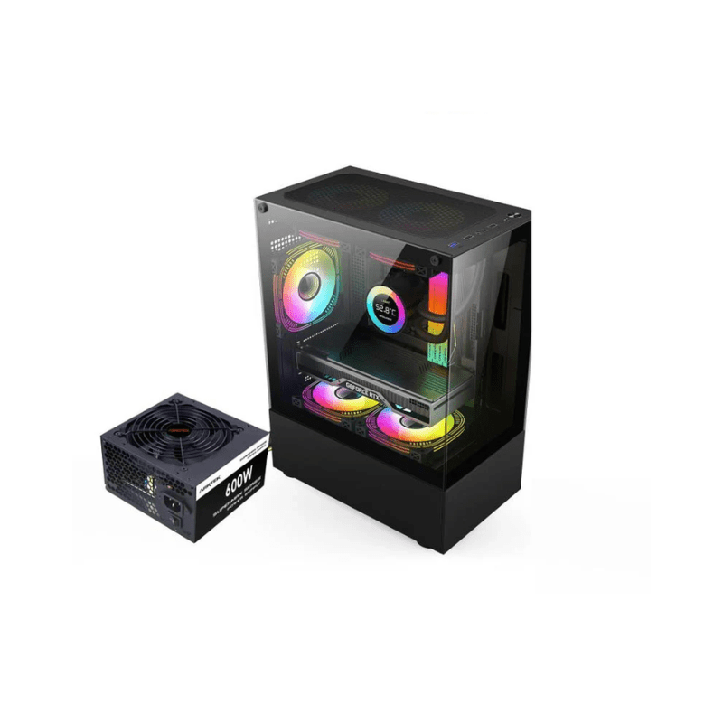 ARKTEK AK-33 3 مروحة ARGB PSU 600 واط