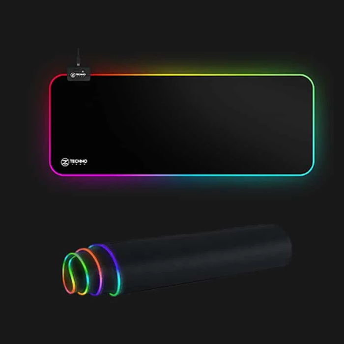 TechnoZone Gaming RGB Mouse Pad 30x70 cm