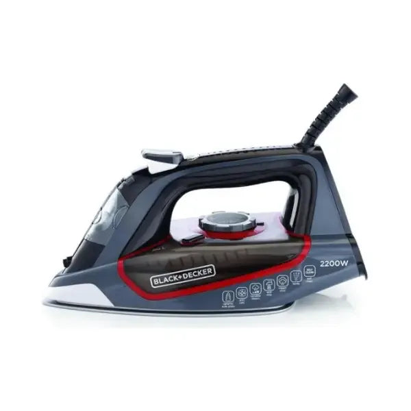مكواة بخار بلاك آند ديكر X2050-B5 بقوة 2200 واط