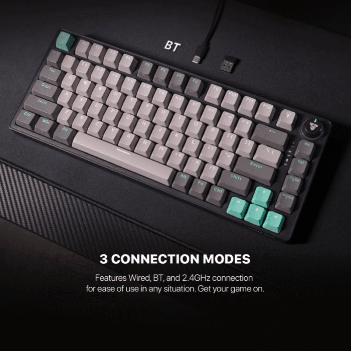 Keyboard Fantech Mechanical ATOM PRO83 MK913 Mercury Black