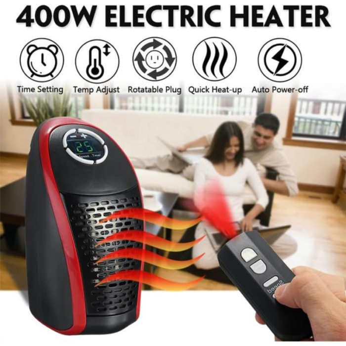 Electric Corded Heater with Remote Control