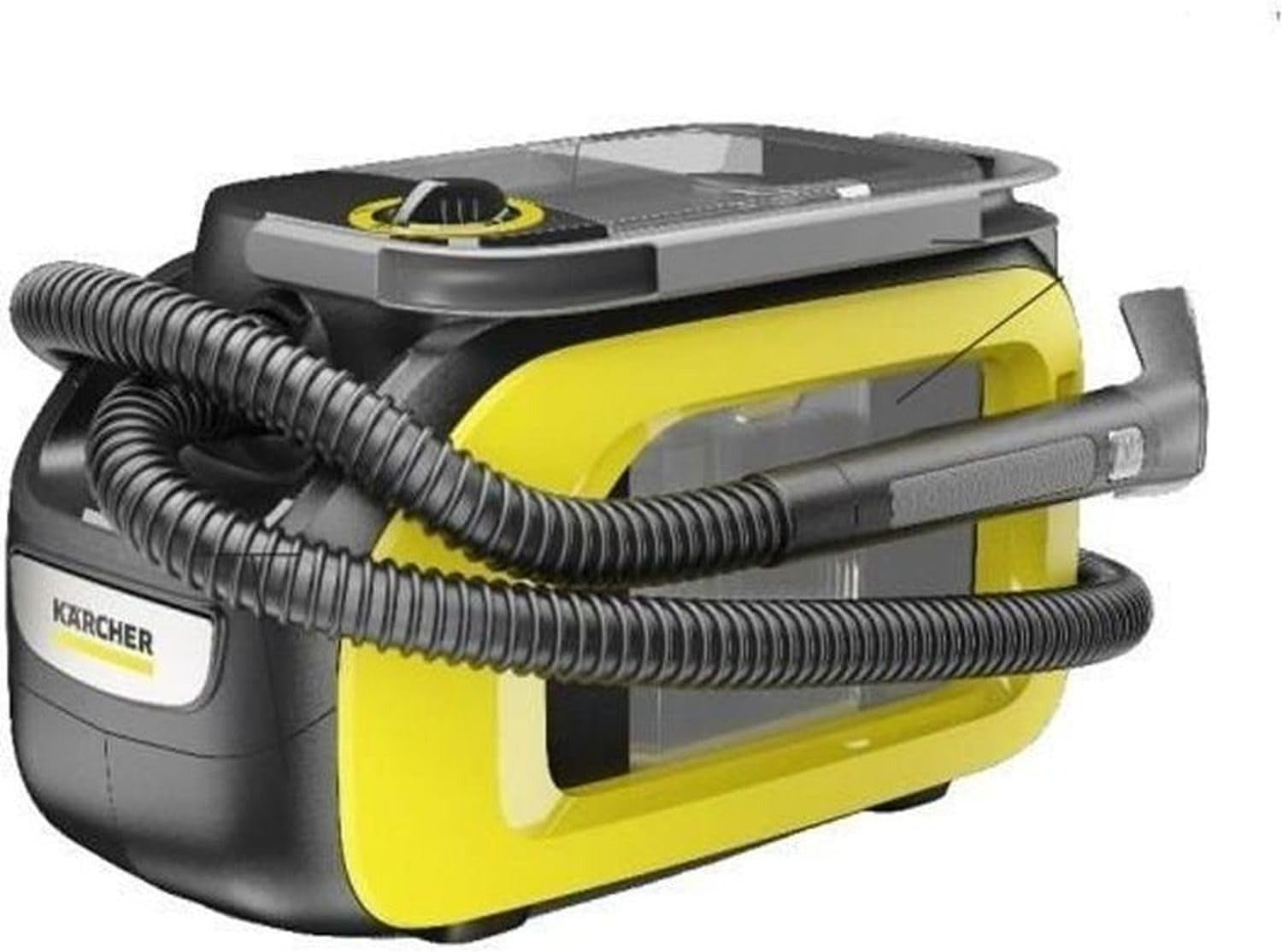 Karcher SE 3/18 Compact Battery Spray Extraction Cleaner Cordless Carpet Cleaner with 18V Battery 3L Tank Capacity