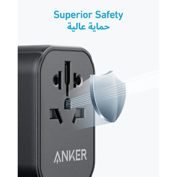 Anker Power Extendr USB-C Travel Adapter 30W Black A9212K11