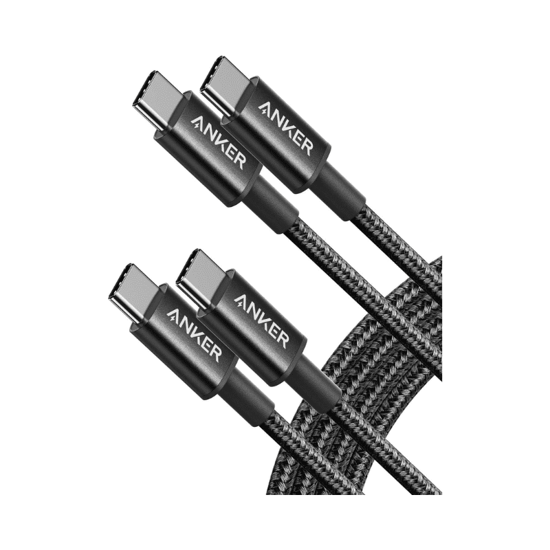 Anker 333 USB-C to USB-C Cable (6ft Braided) Black