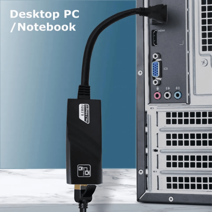 بطاقة شبكة محلية إيثرنت USB 3.0 10/100/1000