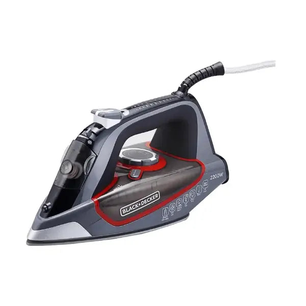 مكواة بخار بلاك آند ديكر X2050-B5 بقوة 2200 واط