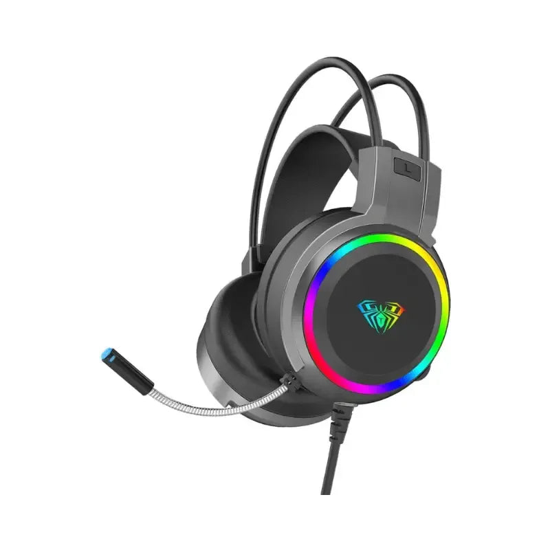 سماعة الألعاب Aula S608 بمنفذ 3.5 مم/2 USB