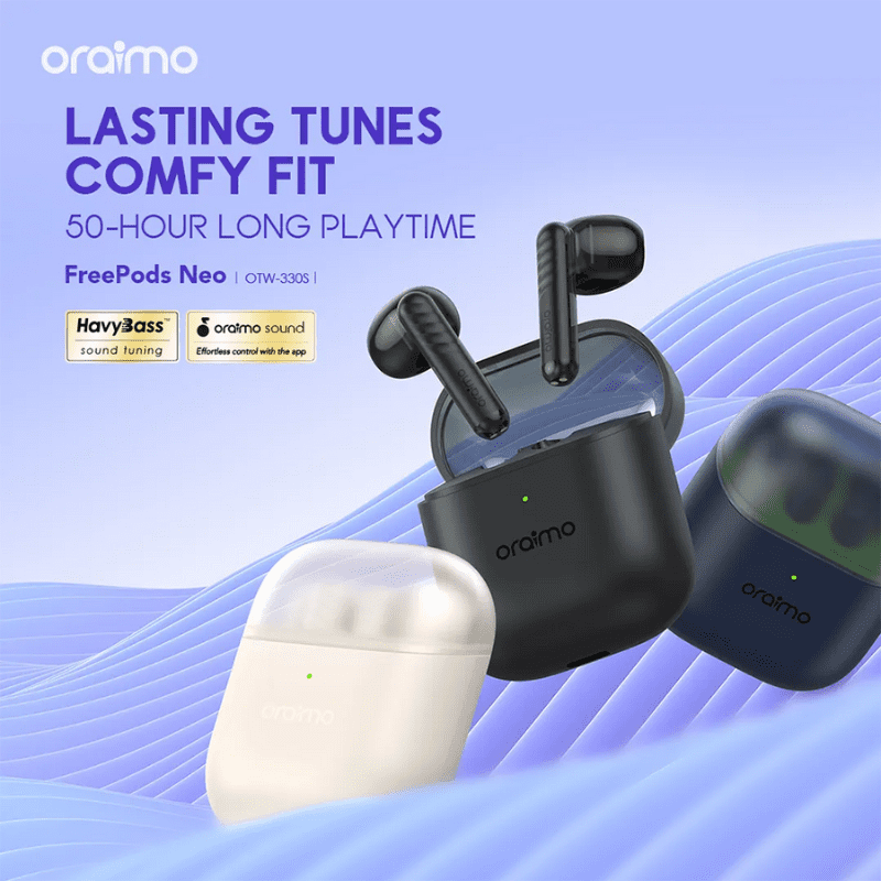 Oraimo True Wireless Earbods OTW-330S Speed Black