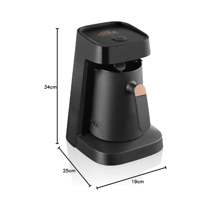 Arzum Okka Minio Jet Turkish Coffee Machine 400W Chrome OK0013