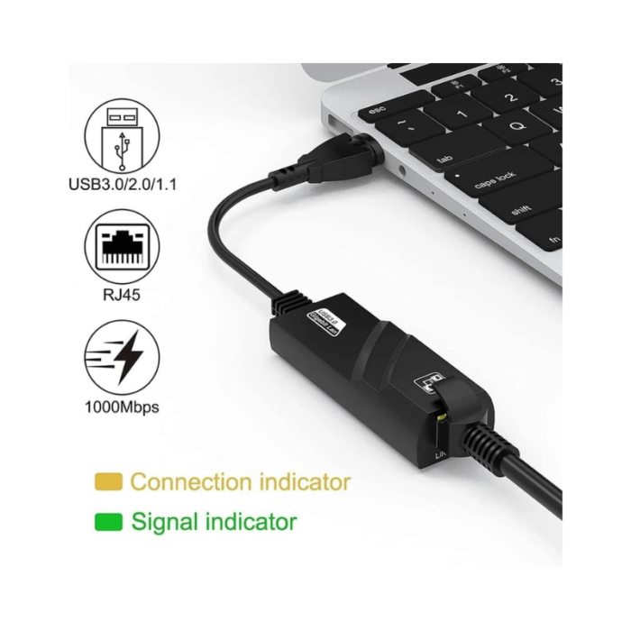 بطاقة شبكة محلية إيثرنت USB 3.0 10/100/1000
