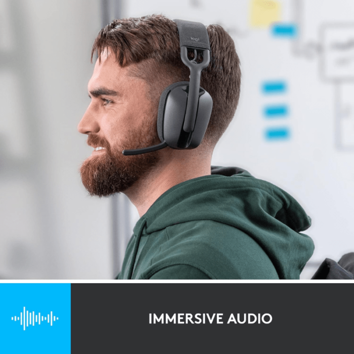 Logitech Zone Vibe 100 Graphite Bluetooth Headphone
