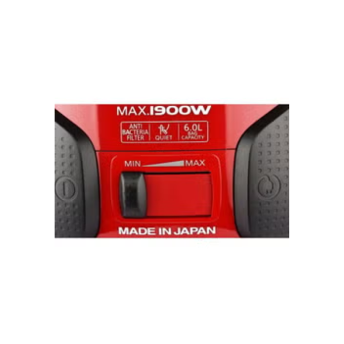 Panasonic Vacuum Cleaner 1900W - MC-CJ911R349- Red