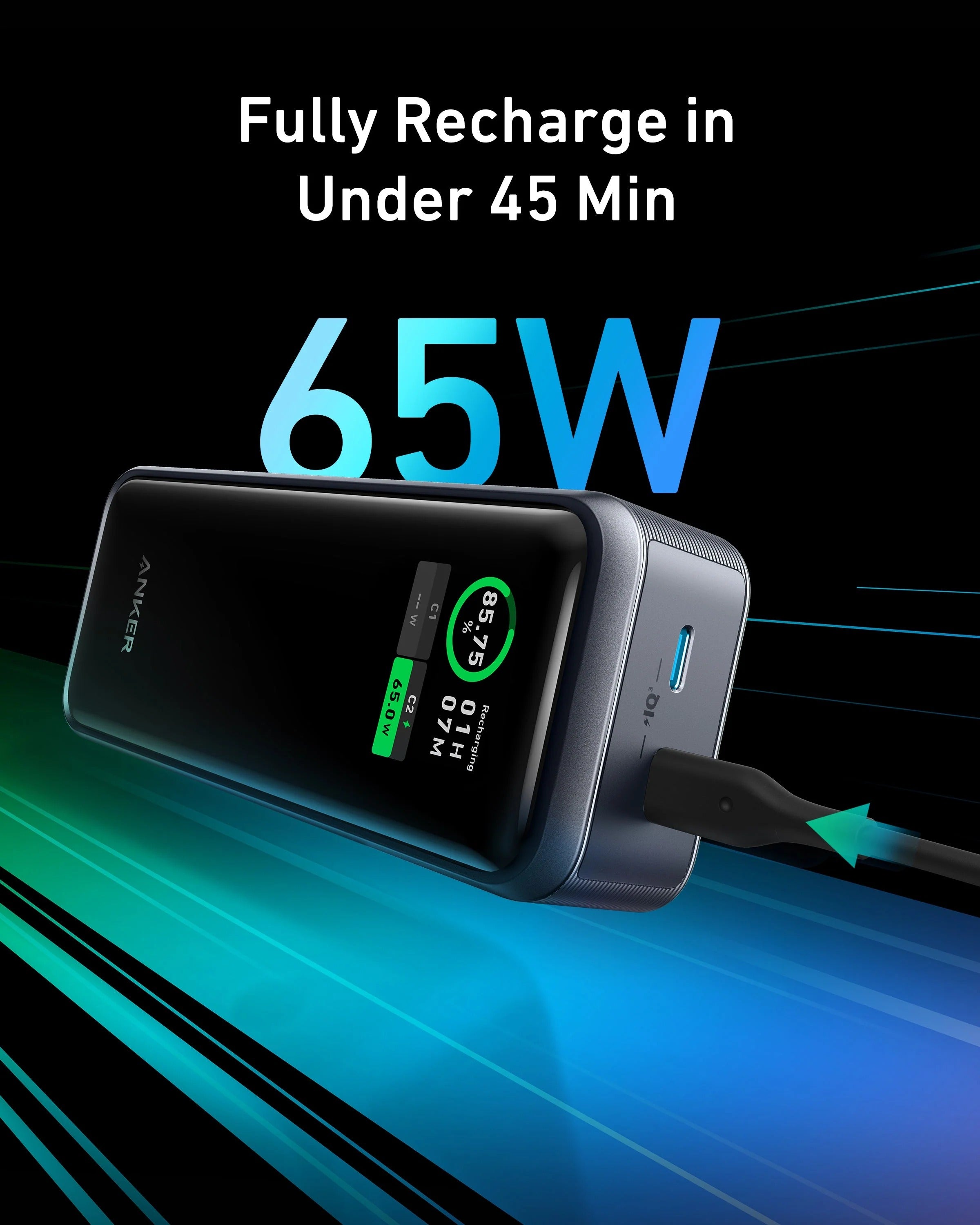 Anker Prime 20000mAh Power Bank 200W A1336P11
