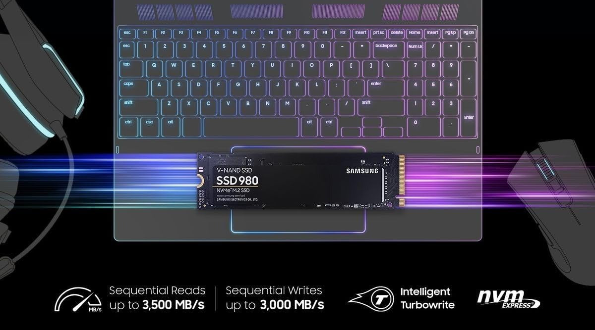 Samsung SSD Storage 980 250GB NVMe M.2
